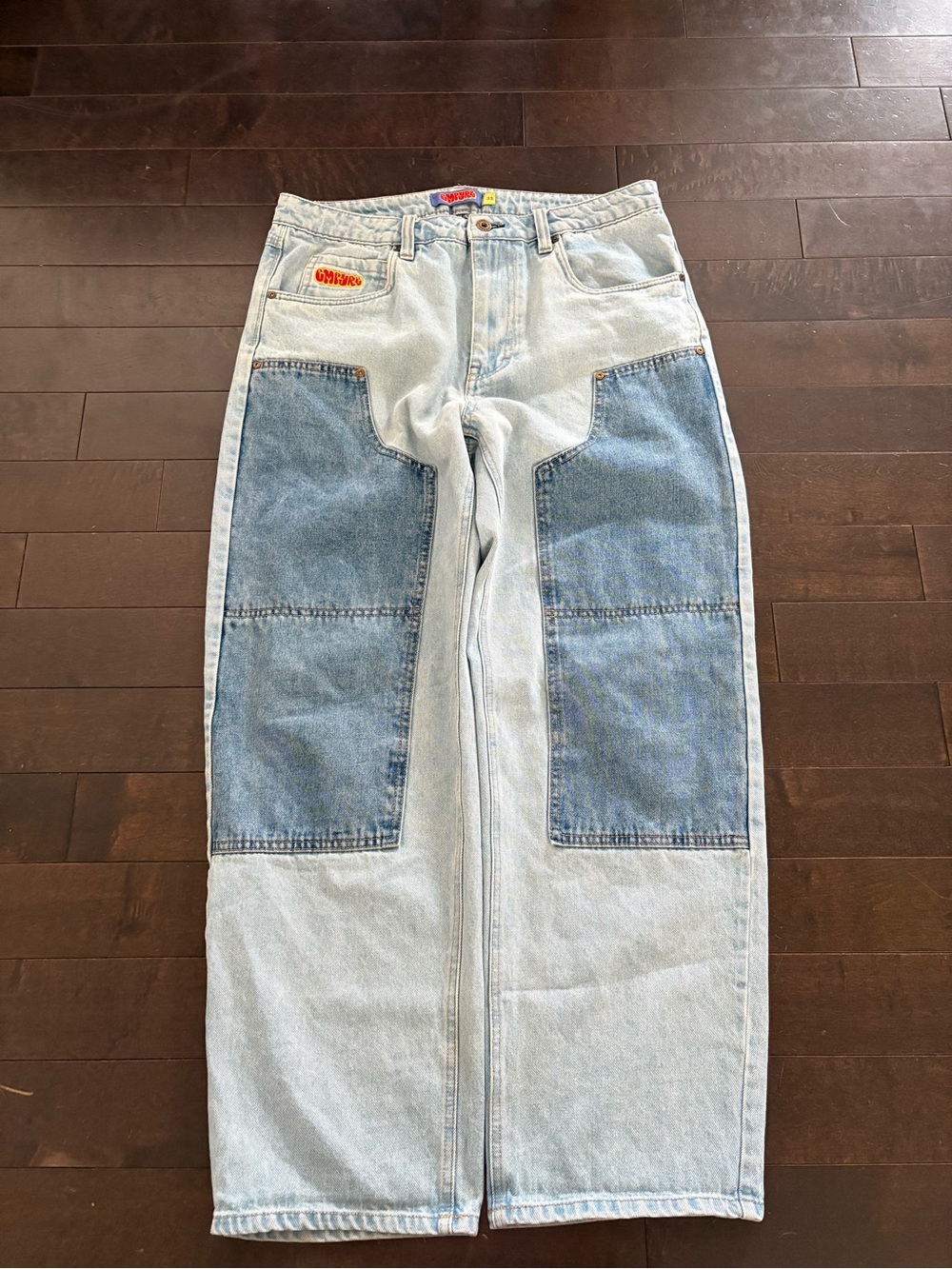Empyre double knee baggy jeans